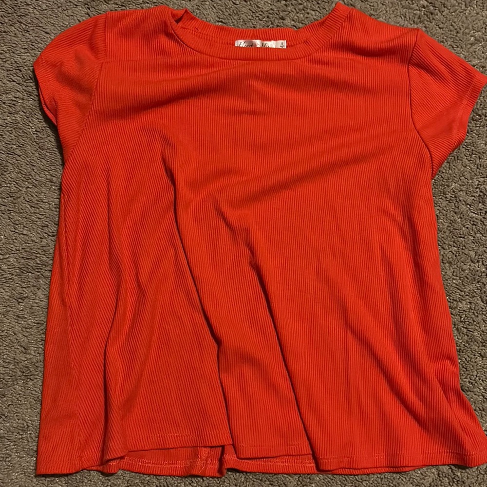Women’s ribbed t shirt